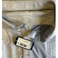 JOHNNIE-O MEN'S PERFOMANCE FEATHERWEIGHT PRO LIGHT GREY HURONIN JMP04690 FRA XL