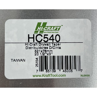 HI-CRAFT HC540 DRYWALL TAPER SS BLADE, 2 1/4"
