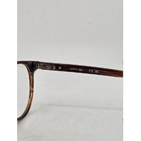 LACOSTE L2966N 210 STRIPED BROWN  50-20-145 MEN'S EYEGLASSES
