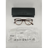 LACOSTE L2966N 210 STRIPED BROWN  50-20-145 MEN'S EYEGLASSES