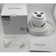 HD POE PG2387CG-28 8MP FULL COLOR NETWORK CAMERA 2.8MM TRUE DAY & NIGHT WHITE