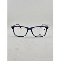 LACOSTE L2974N 410 TRANSPARENT BLUE 56-17-145 MEN'S EYEGLASSES