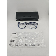 LACOSTE L2974N 410 TRANSPARENT BLUE 56-17-145 MEN'S EYEGLASSES