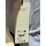 ALO WOMEN'S ALOSOFT SINCERE FITTED JACKET IN LIGHT BLUE W4736R SIZE XXS