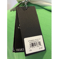 WATSON LUXE MEN'S WATSON MULTI SPLICED RUGBY POLO MULTI WTSN022-POLO-37 SZ 2XL