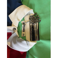 WATSON LUXE MEN'S WATSON MULTI SPLICED RUGBY POLO MULTI WTSN022-POLO-37 SZ 2XL