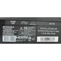 SANSUI ES-27C1 27" FULL HD FRAMELESS COMPUTER MONITOR HDMI 100HZ