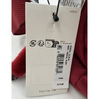 KIPLING ELEVA CONVERTILBE BAG IN REGAL RUBY VOLUME 12L BNWT KI6532