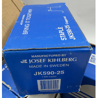 JOSEF KIHLBERG STAPLES JK590-25 8 COPPERED BOXES OF 2800 NEW