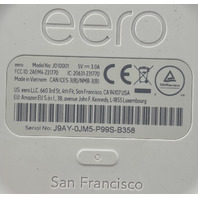 EERO J010001 MESH WIFI DUAL BAND EXTENDER BEACON WHITE ROUTER