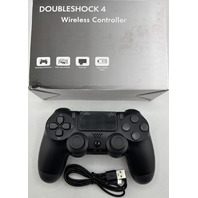 DOUBLESHOCK 4 WIRELESS CONTROLLER BLACK GYROSCOPE AND DUAL MOTOR