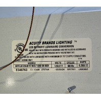LOT OF 4 LITHONIA LIGHTING ACUIITY MRTR L48 5250LM LED RETROFIT LUMINAIRE LIGHTS