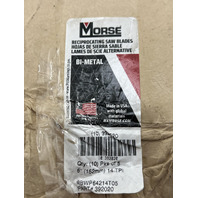 QTY50 MORSE PRO MEDIUM METAL RECIPROCATING SAW BLADE 6"/152MM 14TPI RBWP64214T05