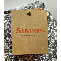 SIMMS K'S KIDS SOLAR TECH HOODY IN PEBBLE STEEL 12895-1323-20 SIZE S SMALL NWT