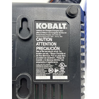 LOT OF 2 KOBALT 24V MAX LITHIUM-ION BATTERY CHARGER KRC2445-03