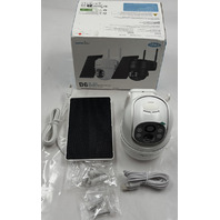 WANSVIEW B6 2K 3MP WIRELESS SECURITY CAMERA WITH SOLAR PANEL