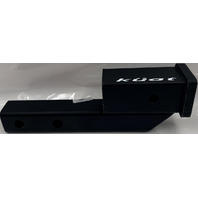 KUAT HI-LO HL20B 2 INCH 7" OR 10" TWO POSITION BLACK TOW HITCH EXTENSION