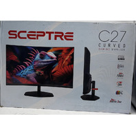 SCEPTRE C27 CURVED GAMING MONITOR 1080 FULL HD RESOLUTION 100HZ 27"