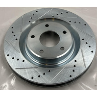 DYNAMIC FRICTION 631-46018L DISC BRAKE ROTOR FOR 05-13 CORVETTE XLR