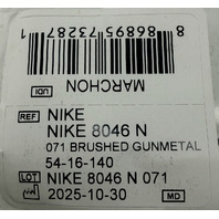 NIKE 8046 N 071 MEN'S BRUSHED GUNMETAL 54-16-140 54MM EYEGLASSES FRAMES
