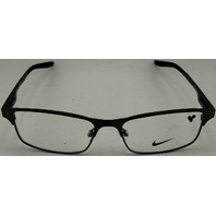 NIKE 8046 N 071 MEN'S BRUSHED GUNMETAL 54-16-140 54MM EYEGLASSES FRAMES