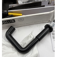 DELTA NICOLI TWO HANDLE PULL-DOWN BATHROOM FAUCET 35849LF-BLPD MATTE BLACK