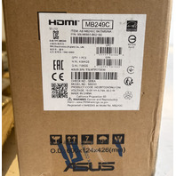 ASUS MB249C ZENSCREEN 23.8" MONITOR FHD1920X1080 PORTABLE USB-C 90LM0865