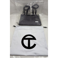 TELFAR MEDIUM SHOPPING BAG IN EGGPLANT TF-012-EGGP-M HANDLES AND CROSSBODY