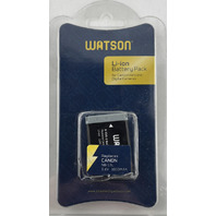 WATSON B-1545-3 RECHARGEABLE BATTERY PACK LI-ION 3.6V 1010MAH 3.636WH FOR CANON