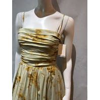 REFORMATION WOMEN'S KASTORIA DRESS IN GOLDEN HOUR 1310183GDU006 SZ 6