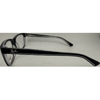 RAY-BAN RB 1536 3529 48-16 130 KIDS 48MM BLACK CLEAR OPTICAL EYEGLASSES FRAMES