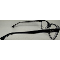 RAY-BAN RB 1536 3529 48-16 130 KIDS 48MM BLACK CLEAR OPTICAL EYEGLASSES FRAMES