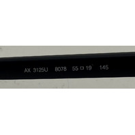 ARMANI EXCHANGE AX 3125U 8078 MENS MATTE BLACK 55-19 145 55MM EYEGLASSES FRAMES