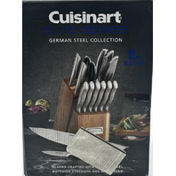 CUISINART C77SS-15PGA ELITE SERIES GERMAN STEEL COLLECTION SUPERIOR KNIFE SET