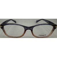 COACH HC6065 5554 SHIMMER VIOLET PEACH GRADIENT 51-17 135 WOMENS EYEGLASS FRAMES