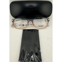 COACH HC6065 5554 SHIMMER VIOLET PEACH GRADIENT 51-17 135 WOMENS EYEGLASS FRAMES