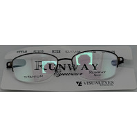 RUNWAY EYEWEAR RT816 TITANIUM 52-17-138 WOMENS BROWN EYEGLASSES FRAMES