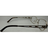 RUNWAY EYEWEAR RT815 TITANIUM 53-17-135 WOMENS MATT BROWN/YG EYEGLASSES FRAMES