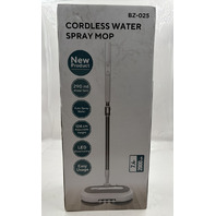 CORDLESS ELECTRIC SPIN MOP BZ-025 UL ELECTRIC FLOOR CLEANER WITH WATER SPRAYER