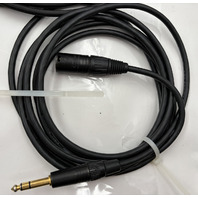 HOSONGIN 1/4 RIGHT ANGLE TRS INSTRUMENT CABLE 4* 25' 1* 20' 6* 5' +NEUTRIK CABLE
