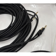 HOSONGIN 1/4 RIGHT ANGLE TRS INSTRUMENT CABLE 4* 25' 1* 20' 6* 5' +NEUTRIK CABLE