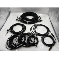 HOSONGIN 1/4 RIGHT ANGLE TRS INSTRUMENT CABLE 4* 25' 1* 20' 6* 5' +NEUTRIK CABLE