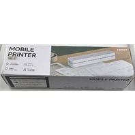 HPRT MT610 MOBILE PRINTER WHITE/GREY INKLESS PRINTING MOBILE CONNECTIVITY