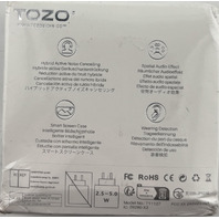TOZO NC20 PRO T11127 HI-RES AUDIO BT WIRELESS EARBUDS BLACK HEADPHONES