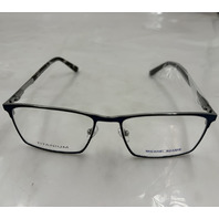 MICHAEL ADAMS MA-641 MEN'S EYEGLASSES FRAME & LENS TITANIUM 55-17-145 COLOR NAVY