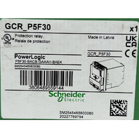 SCHNEIDER POWERLOGIC GCR_P5F30 PROTECTION RELAY MEM BACKUP P5F30-BACB-GAAAH-BAEK