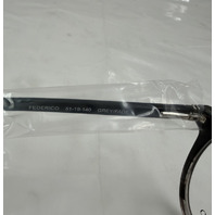 LAZZARO FEDERICO GLASSES IN GREY FADE 51-19-140 MEN'S EYEGLASSES