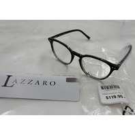 LAZZARO FEDERICO GLASSES IN GREY FADE 51-19-140 MEN'S EYEGLASSES