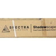 SPECTRA PROJECTION 130 SHADOWSCAPE FIXED FRAME ALR PROJECTOR SCREEN SP-S-ST1-130