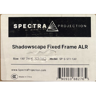 SPECTRA PROJECTION 130 SHADOWSCAPE FIXED FRAME ALR PROJECTOR SCREEN SP-S-ST1-130